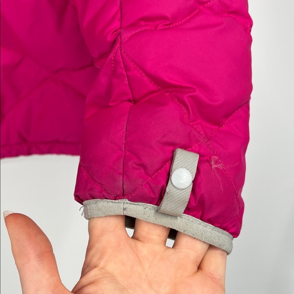 The North Face Women's Fuchsia 550 Down Quilted Puffer Jacket XL - Picture 11 of 13